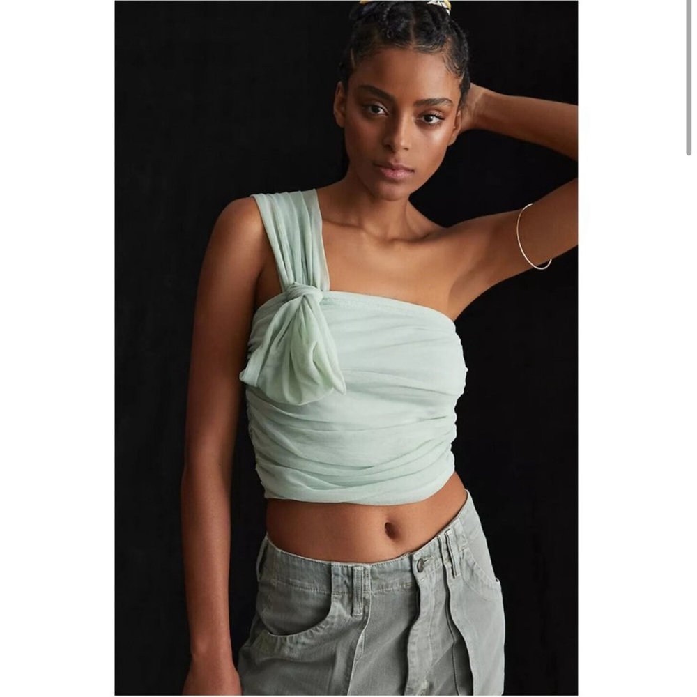 NWOT Maeve Tulle Top